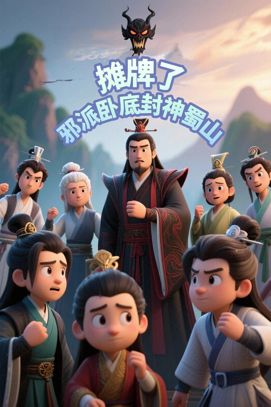 摊牌了，邪派卧底封神蜀山